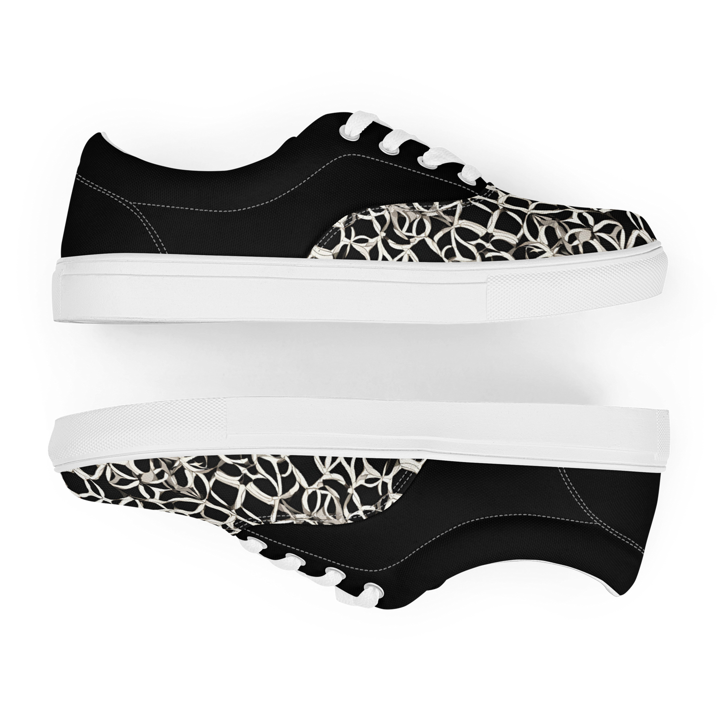 Men’s lace-up canvas shoes