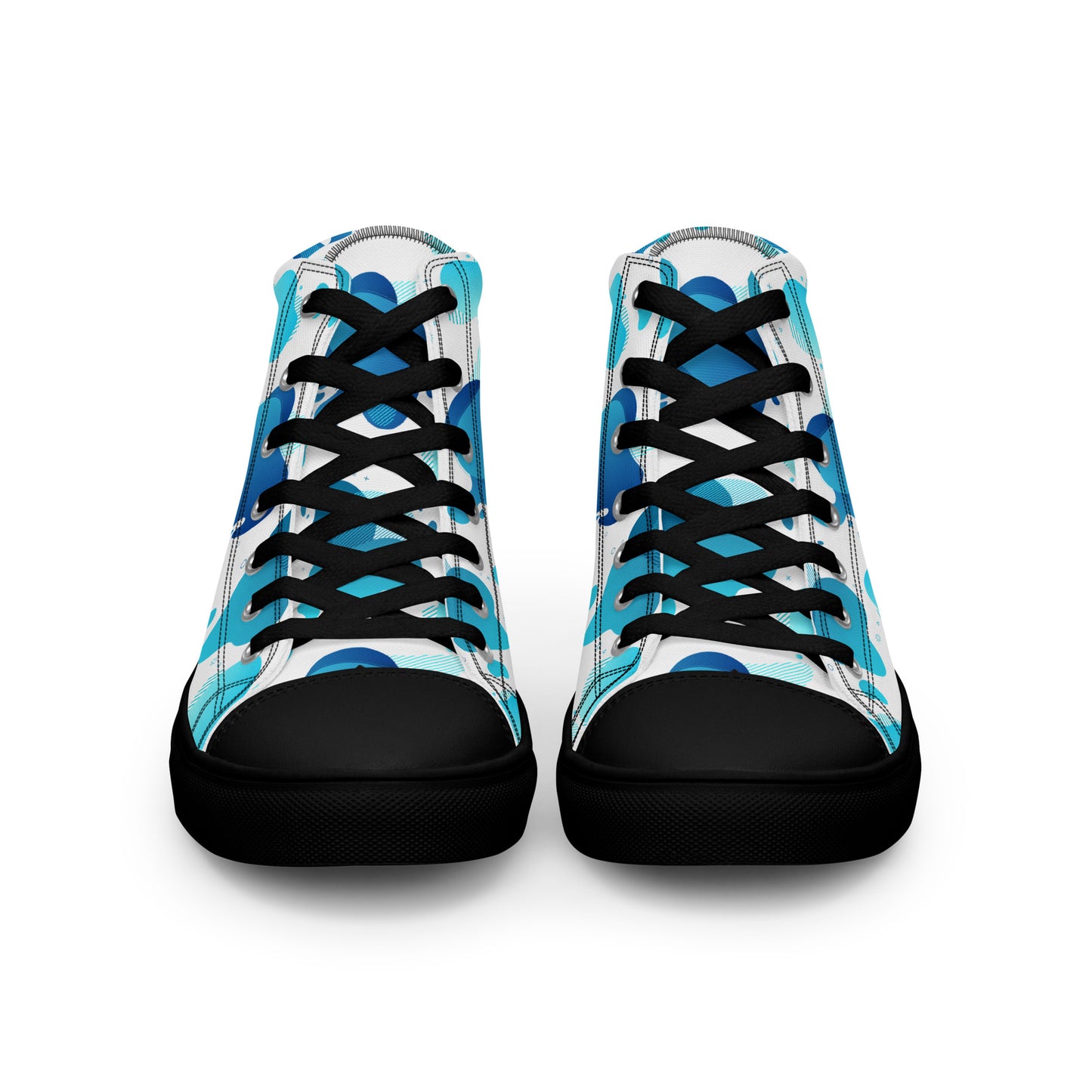 Men’s high top canvas shoes