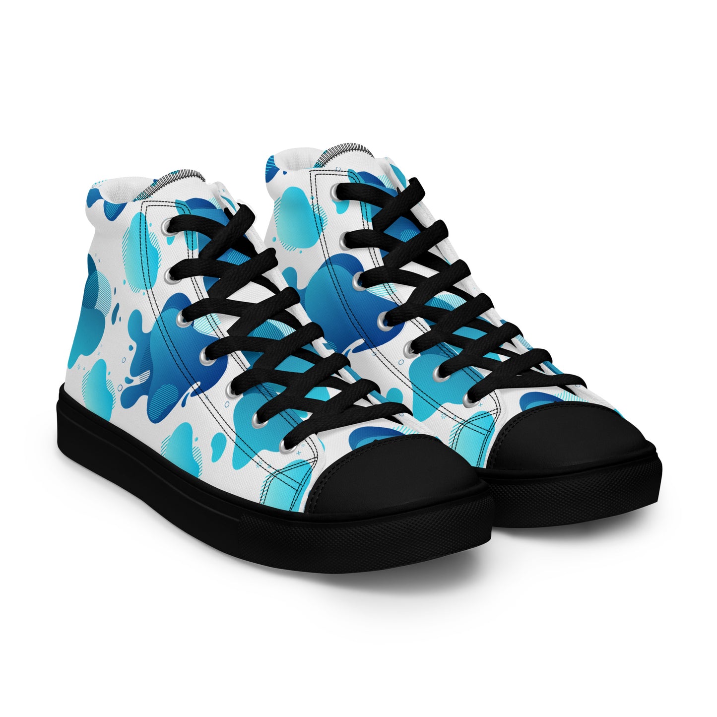 Men’s high top canvas shoes