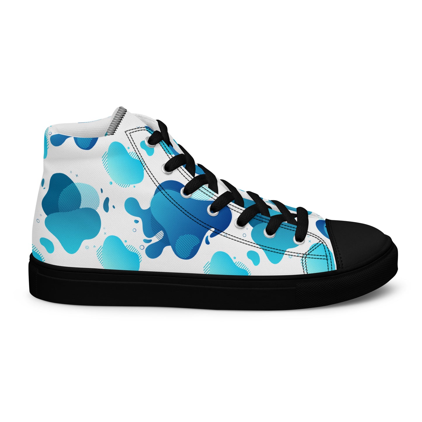 Men’s high top canvas shoes