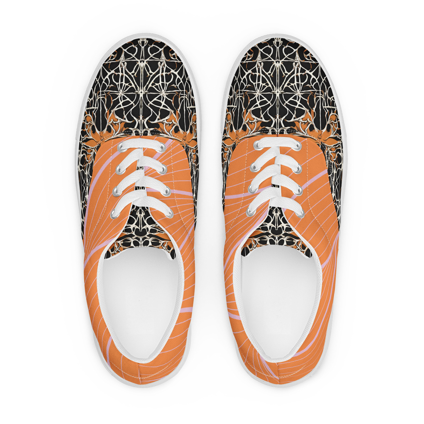 Men’s lace-up canvas shoes