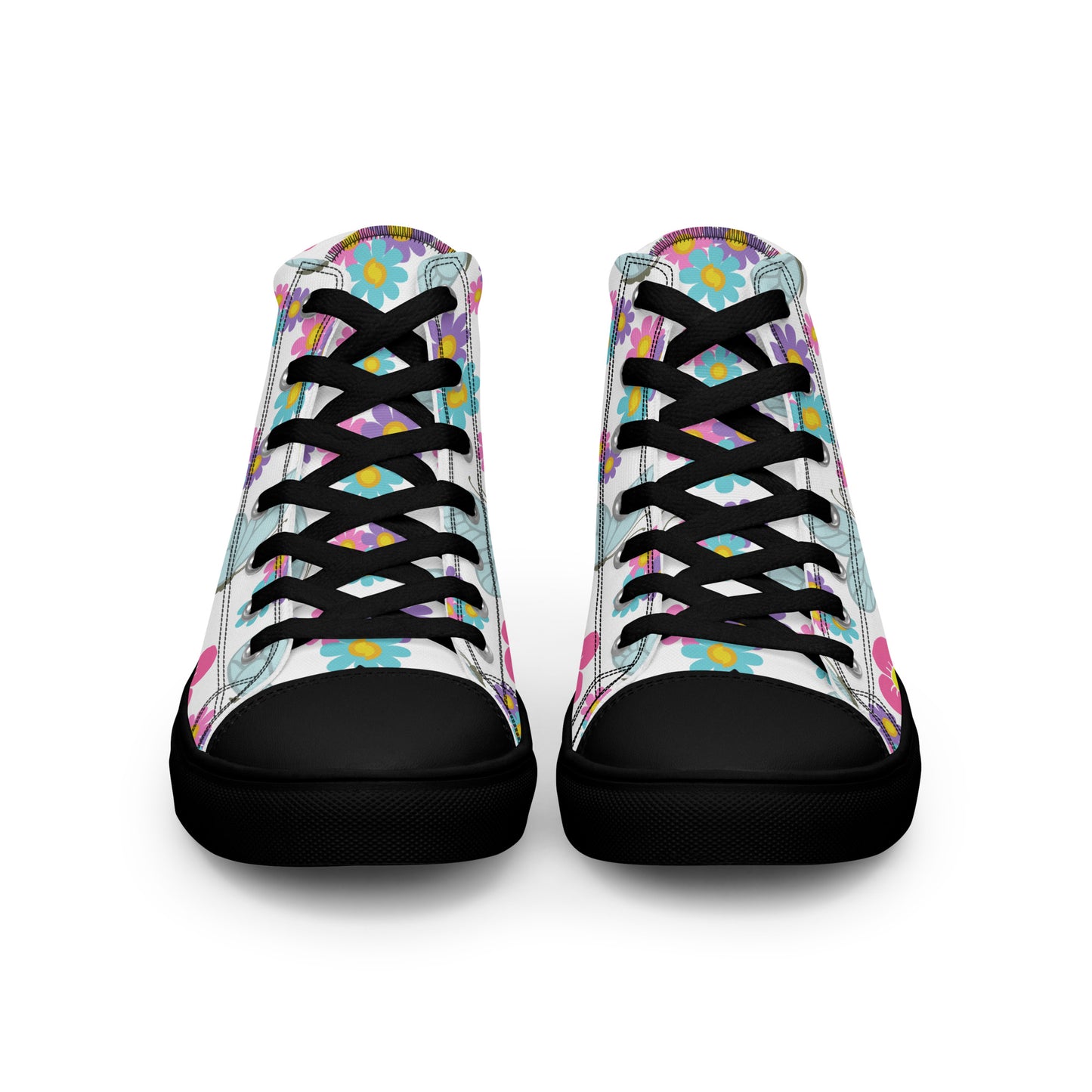 Women’s high top canvas shoes