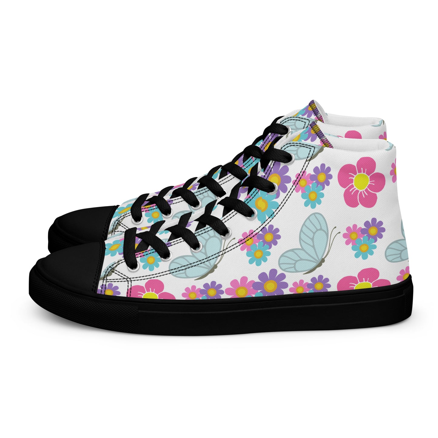 Women’s high top canvas shoes