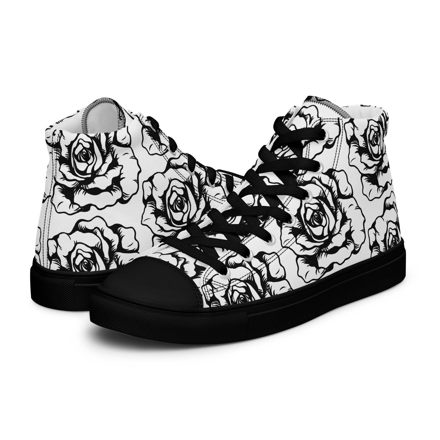 Women’s high top canvas shoes