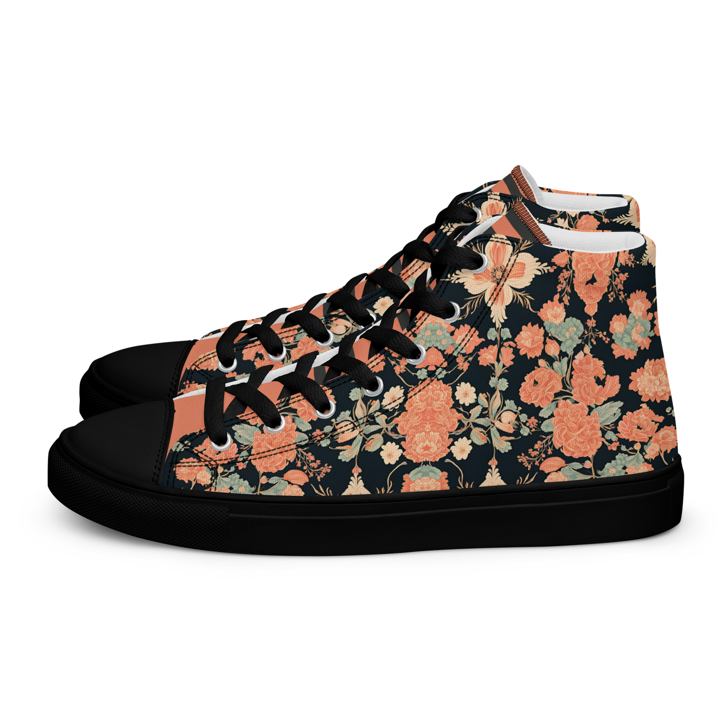 Women’s high top canvas shoes