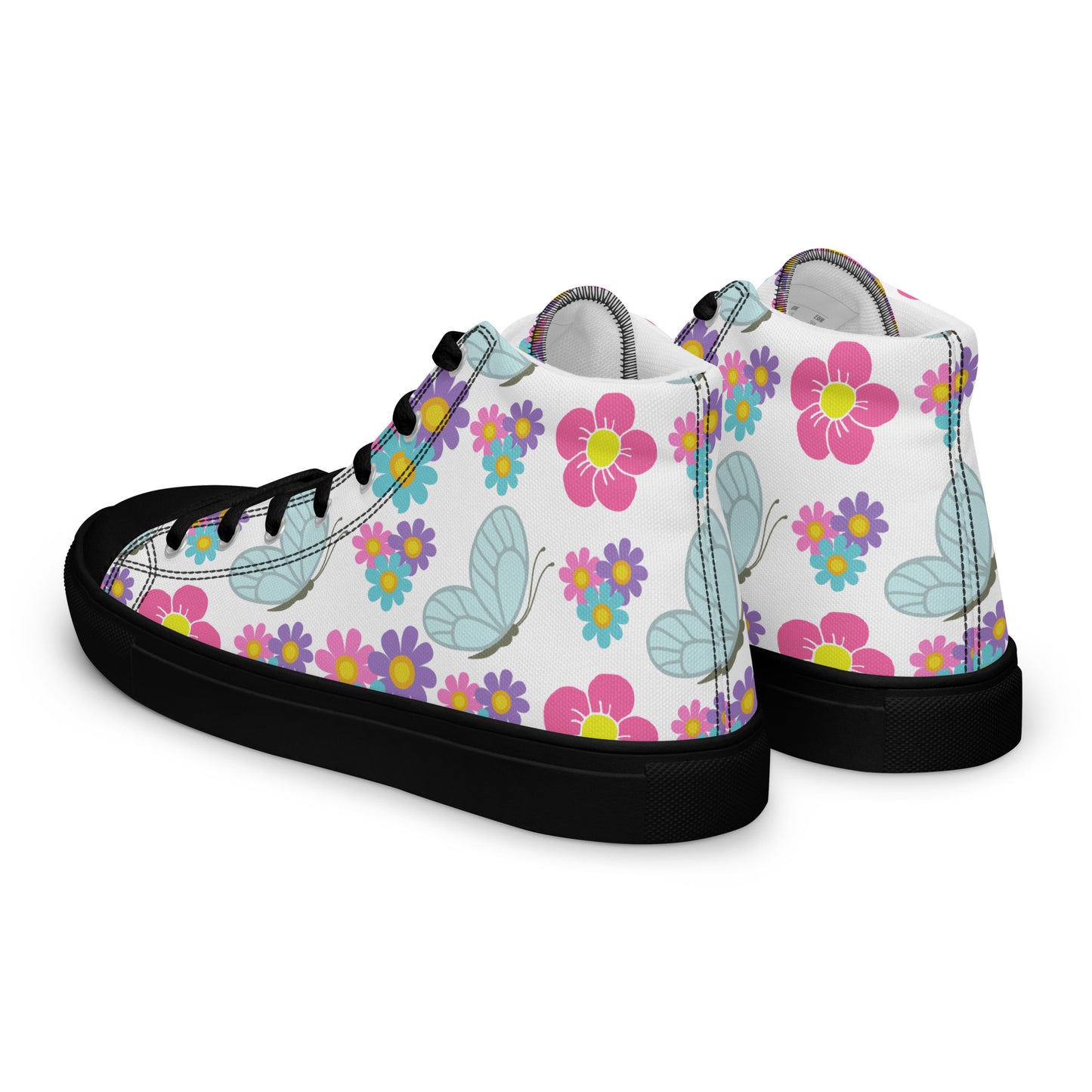 Women’s high top canvas shoes