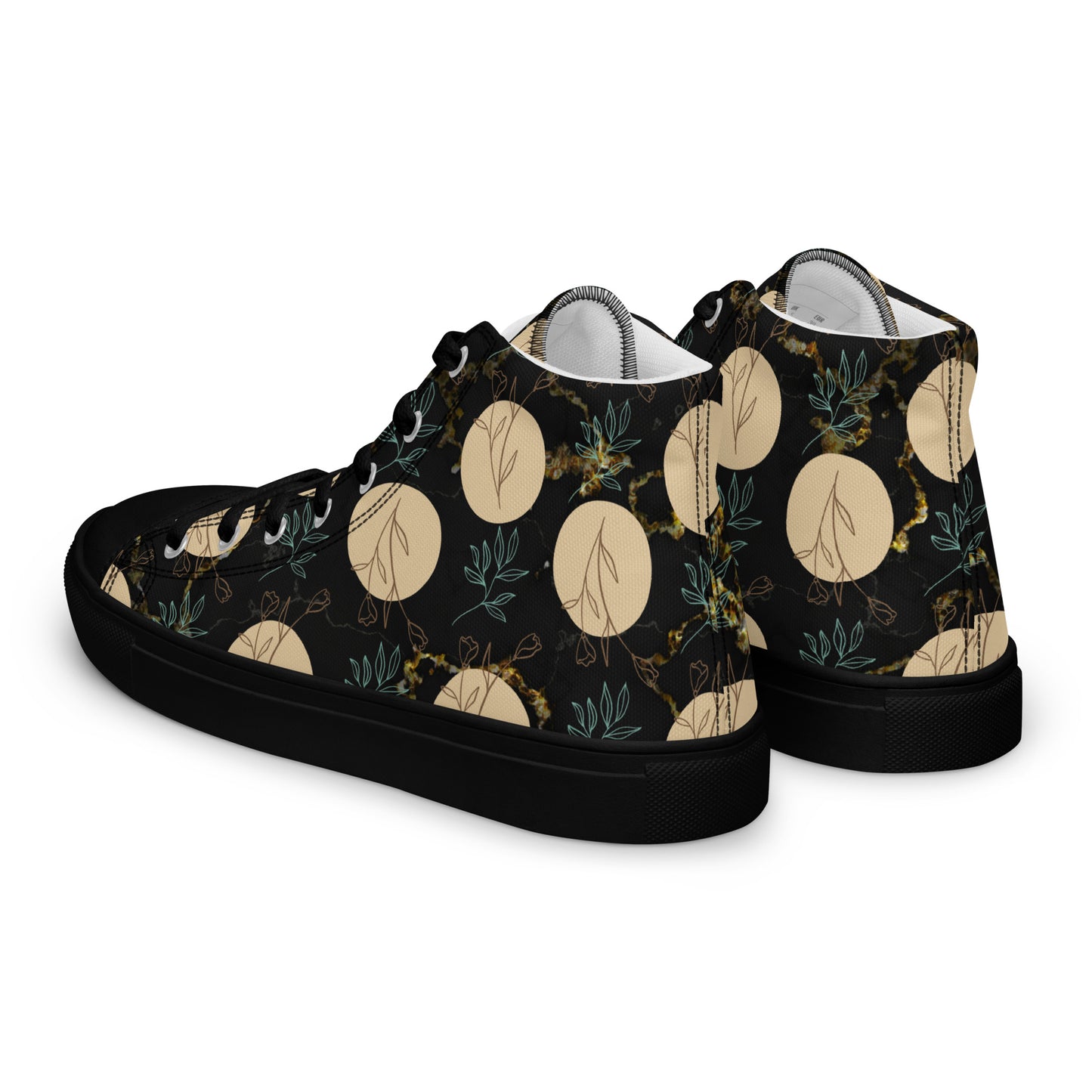 Women’s high top canvas shoes