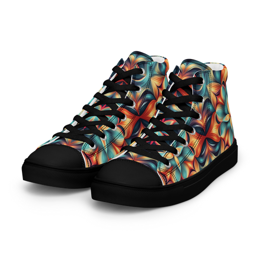 Women’s high top canvas shoes