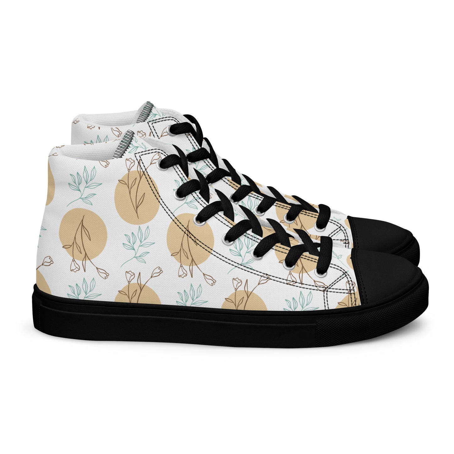 Women’s high top canvas shoes