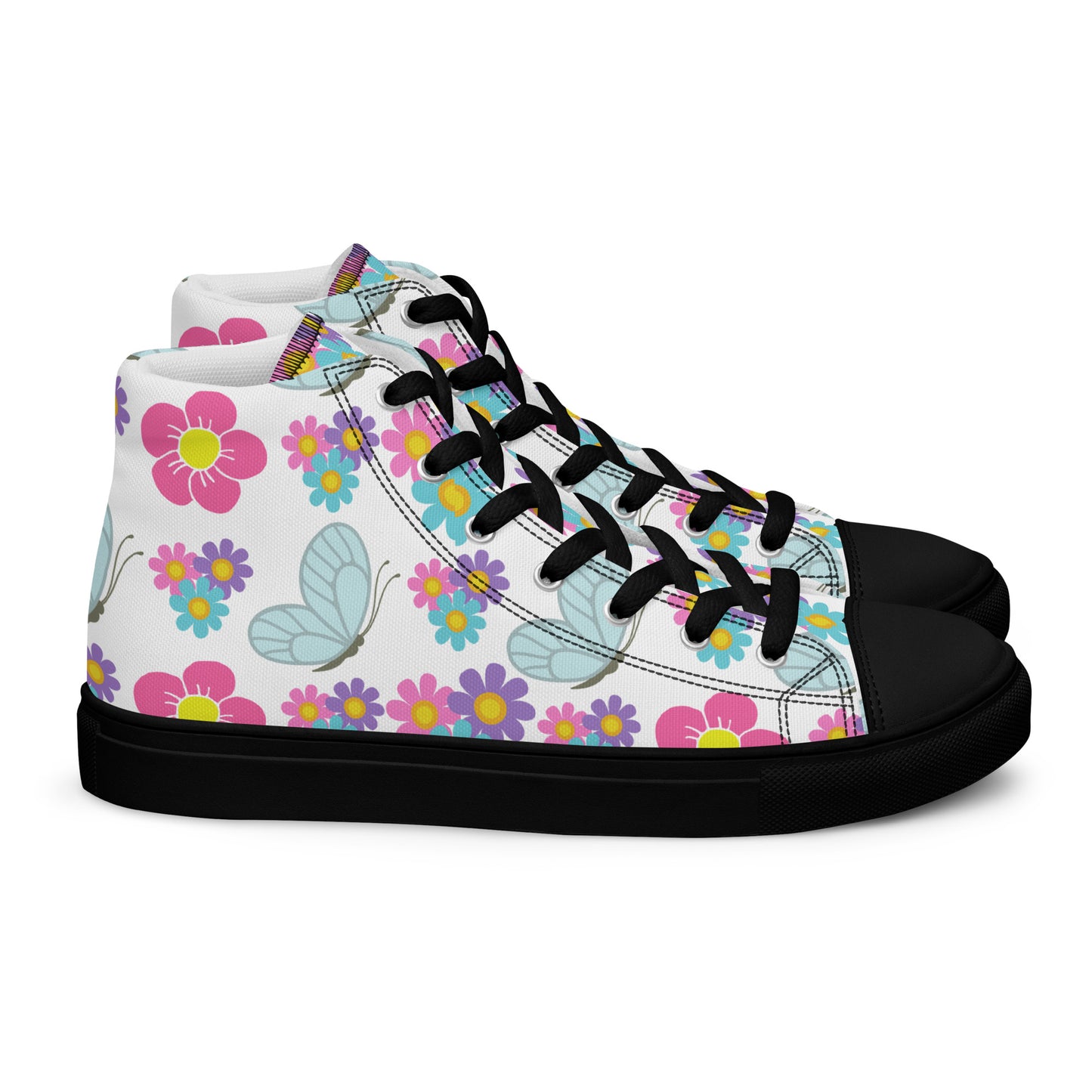 Women’s high top canvas shoes