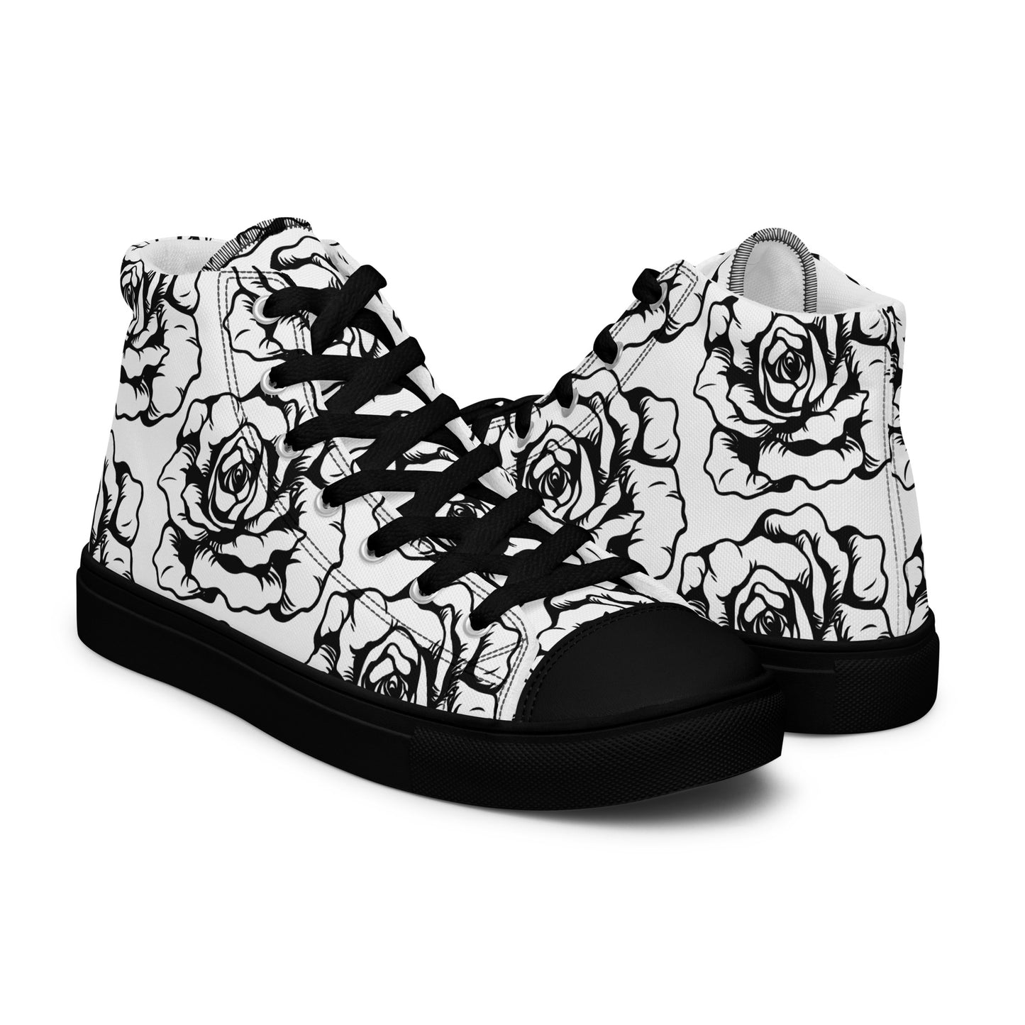 Women’s high top canvas shoes