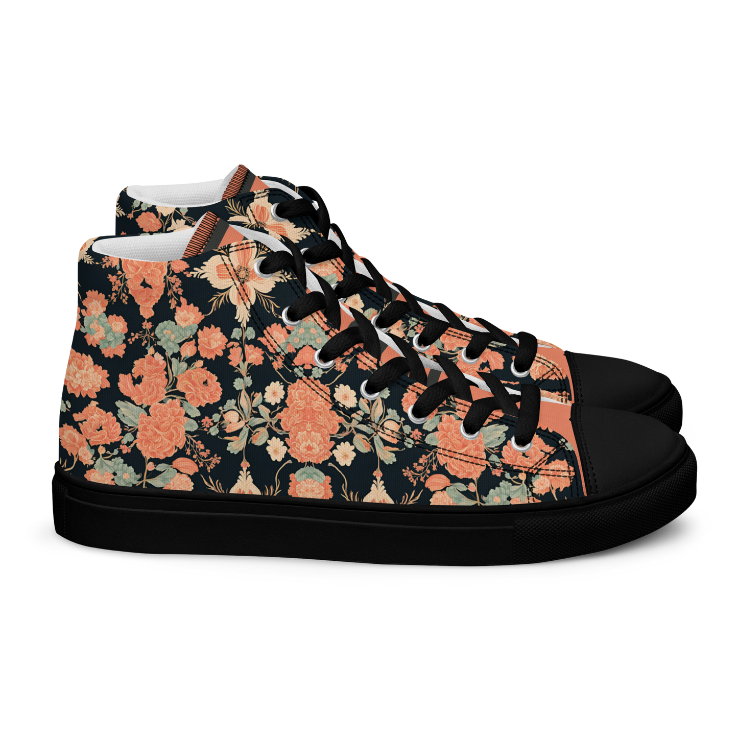 Women’s high top canvas shoes