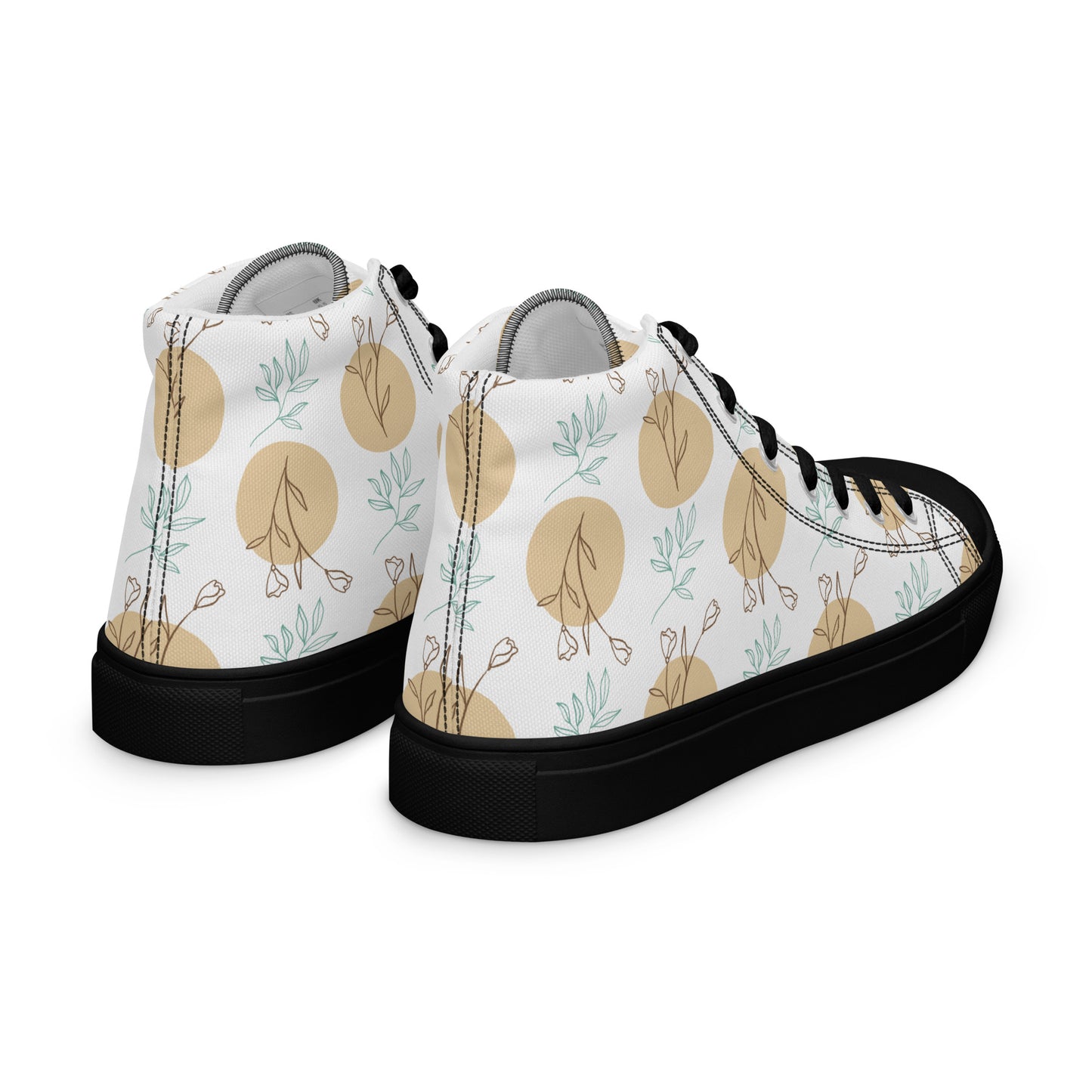 Women’s high top canvas shoes