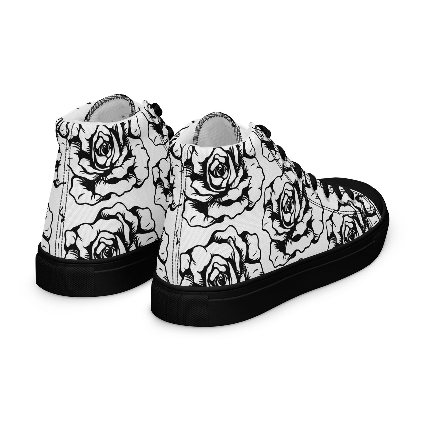 Women’s high top canvas shoes