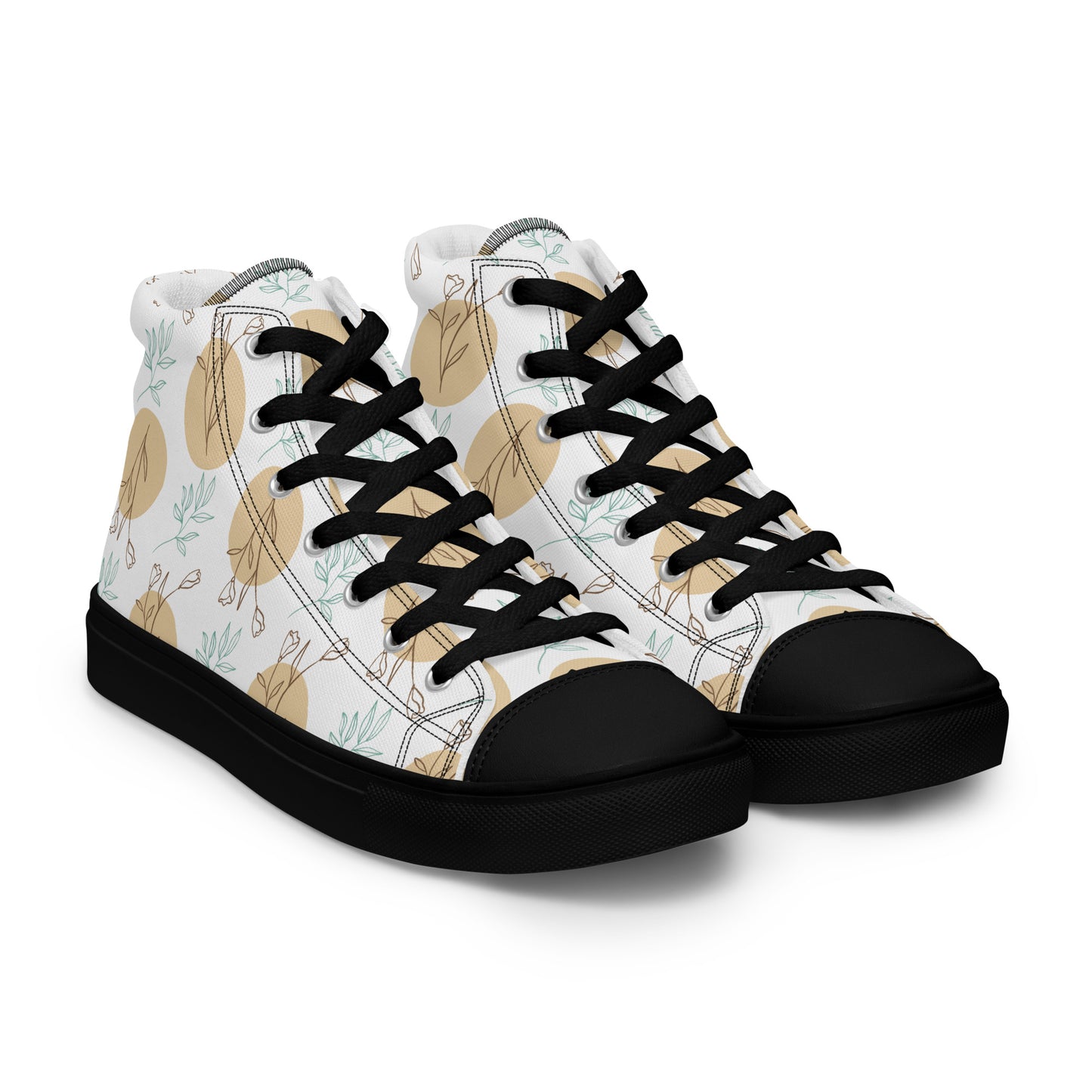 Women’s high top canvas shoes