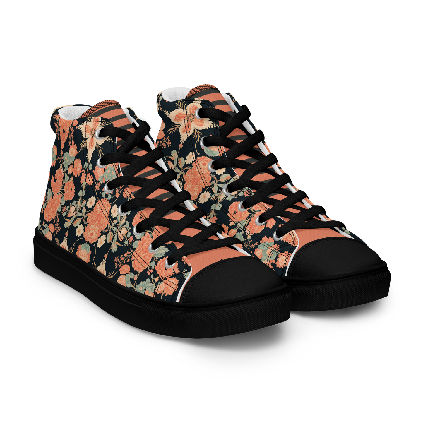 Women’s high top canvas shoes