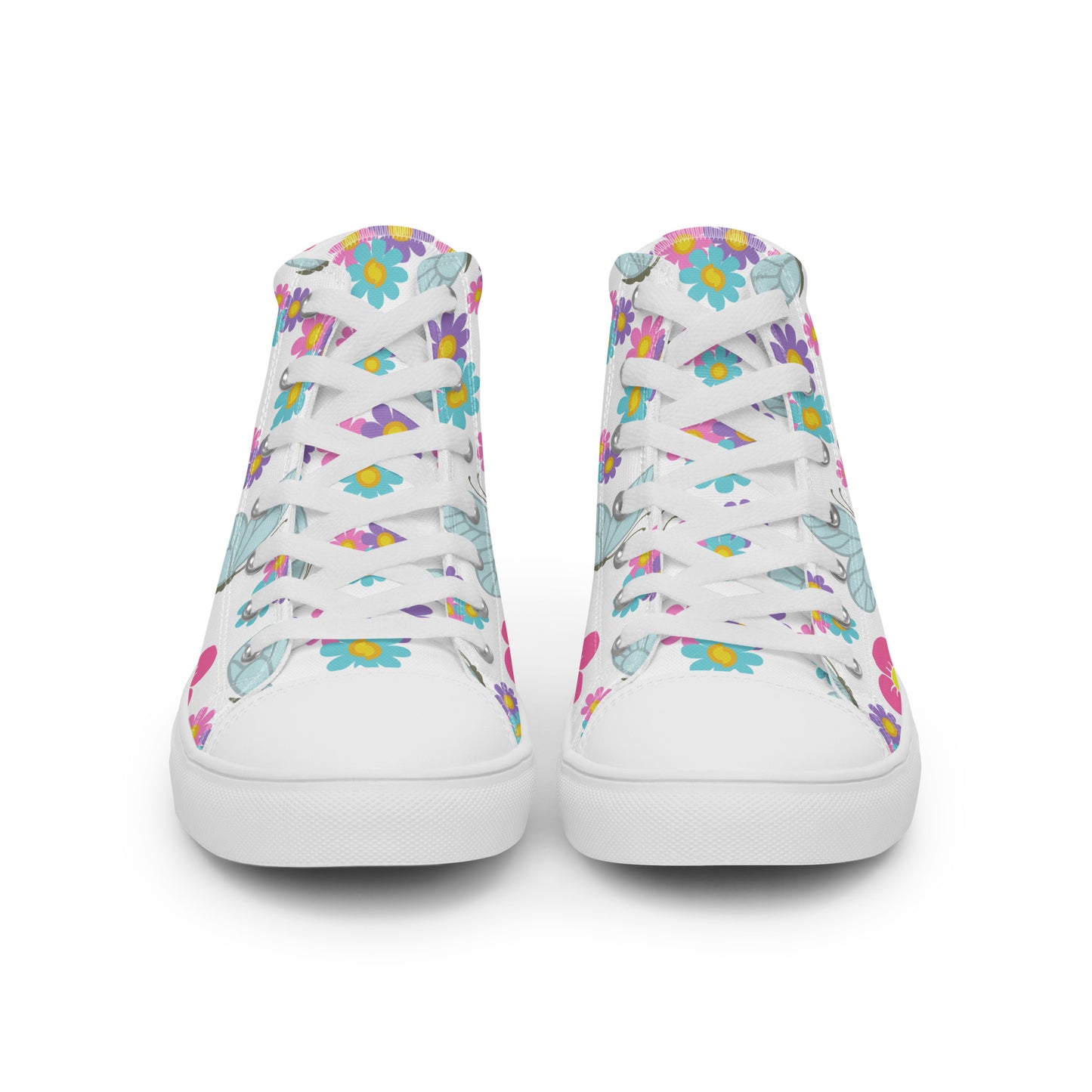 Women’s high top canvas shoes