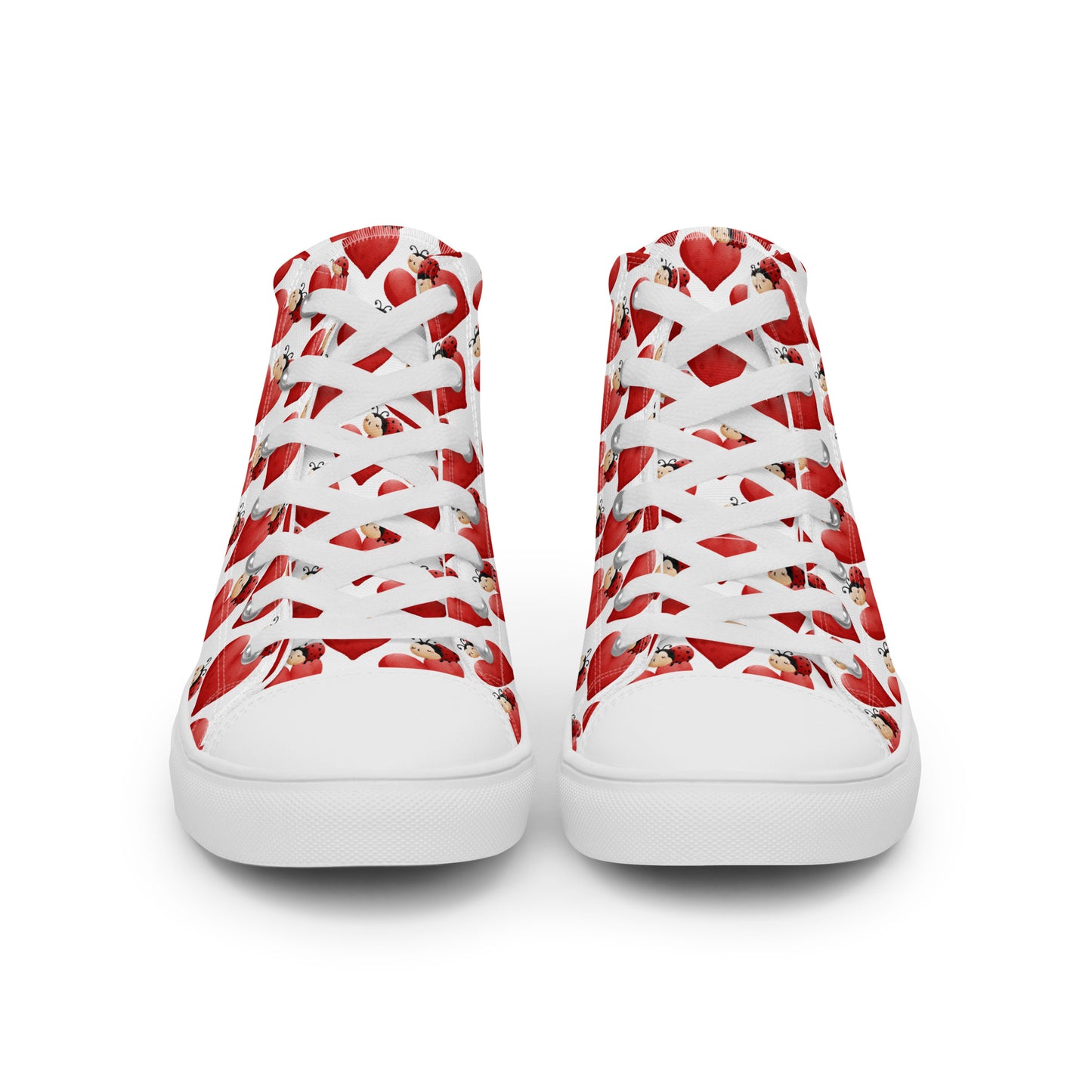 Women’s high top canvas shoes