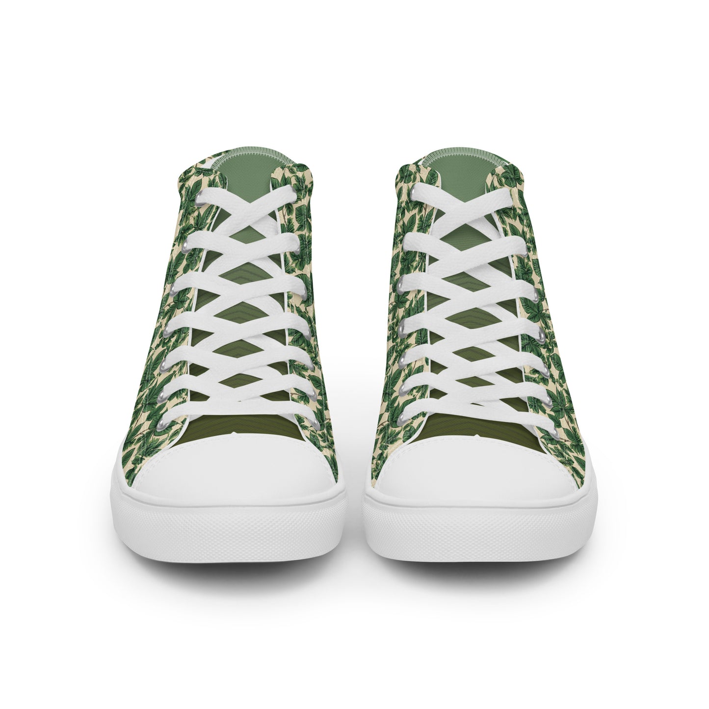 Women’s high top canvas shoes