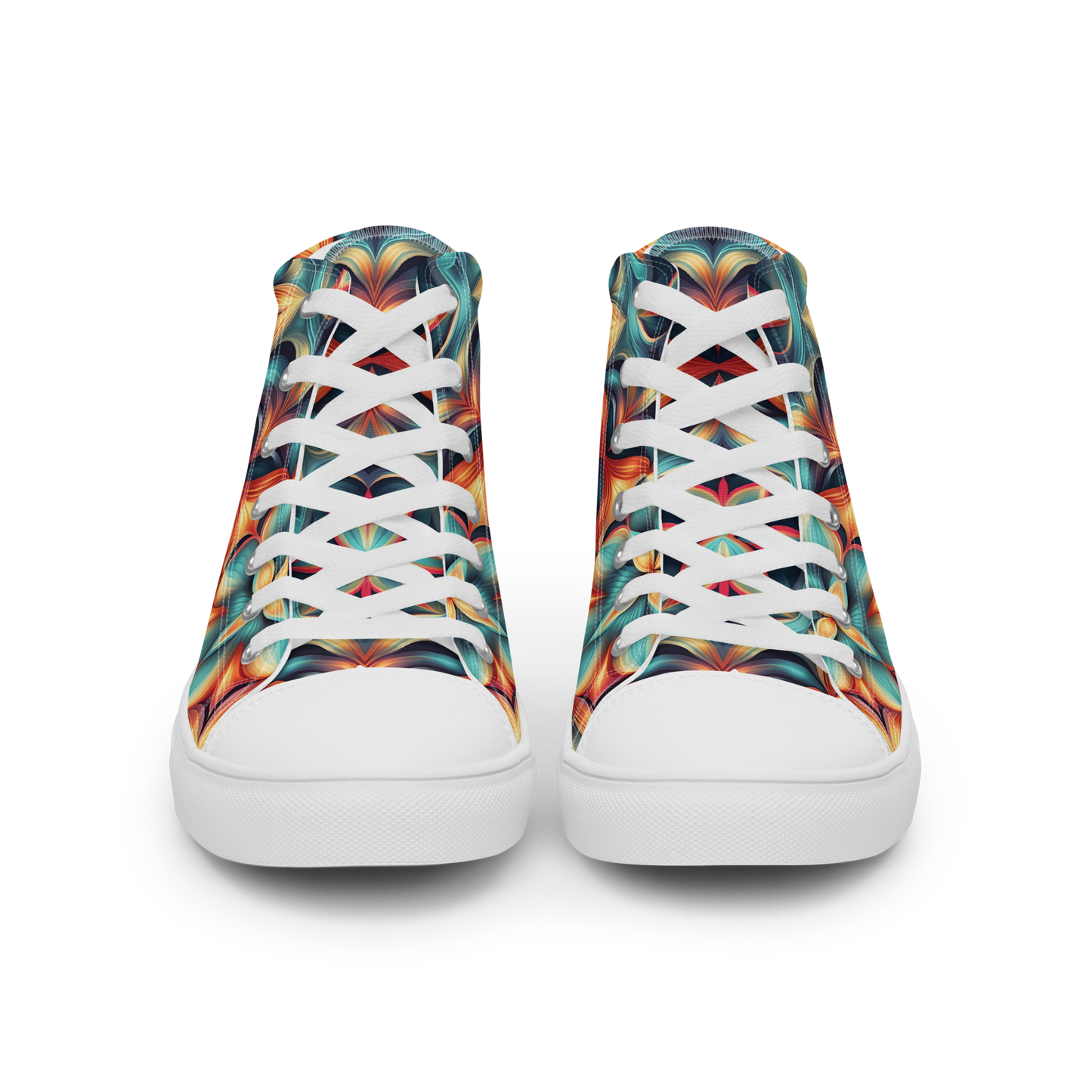 Women’s high top canvas shoes