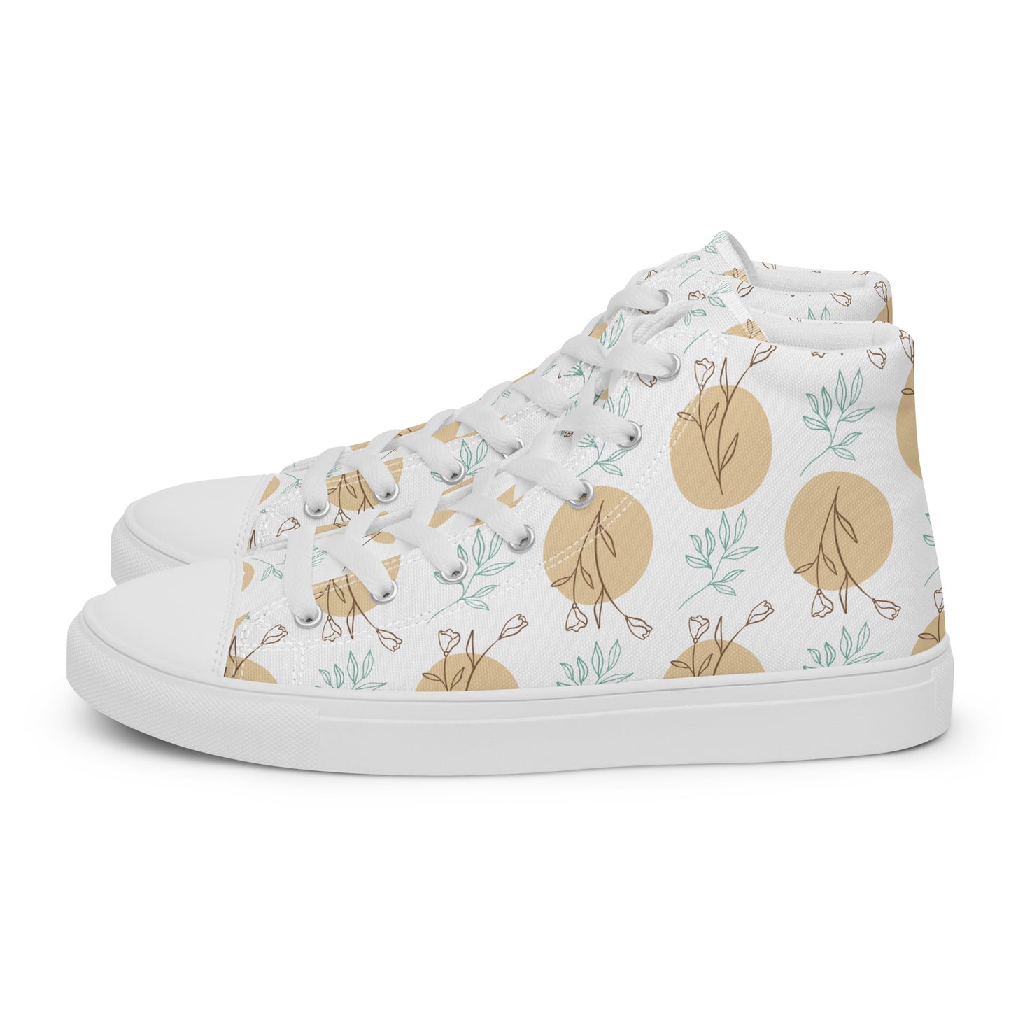 Women’s high top canvas shoes