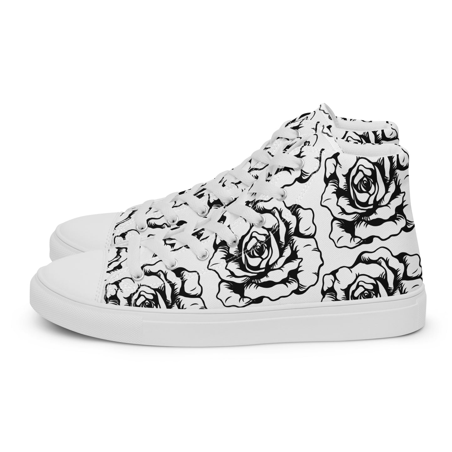 Women’s high top canvas shoes