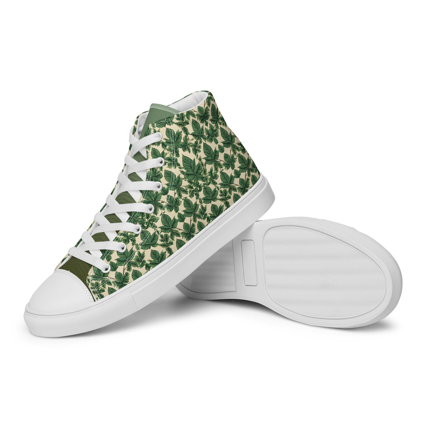 Women’s high top canvas shoes