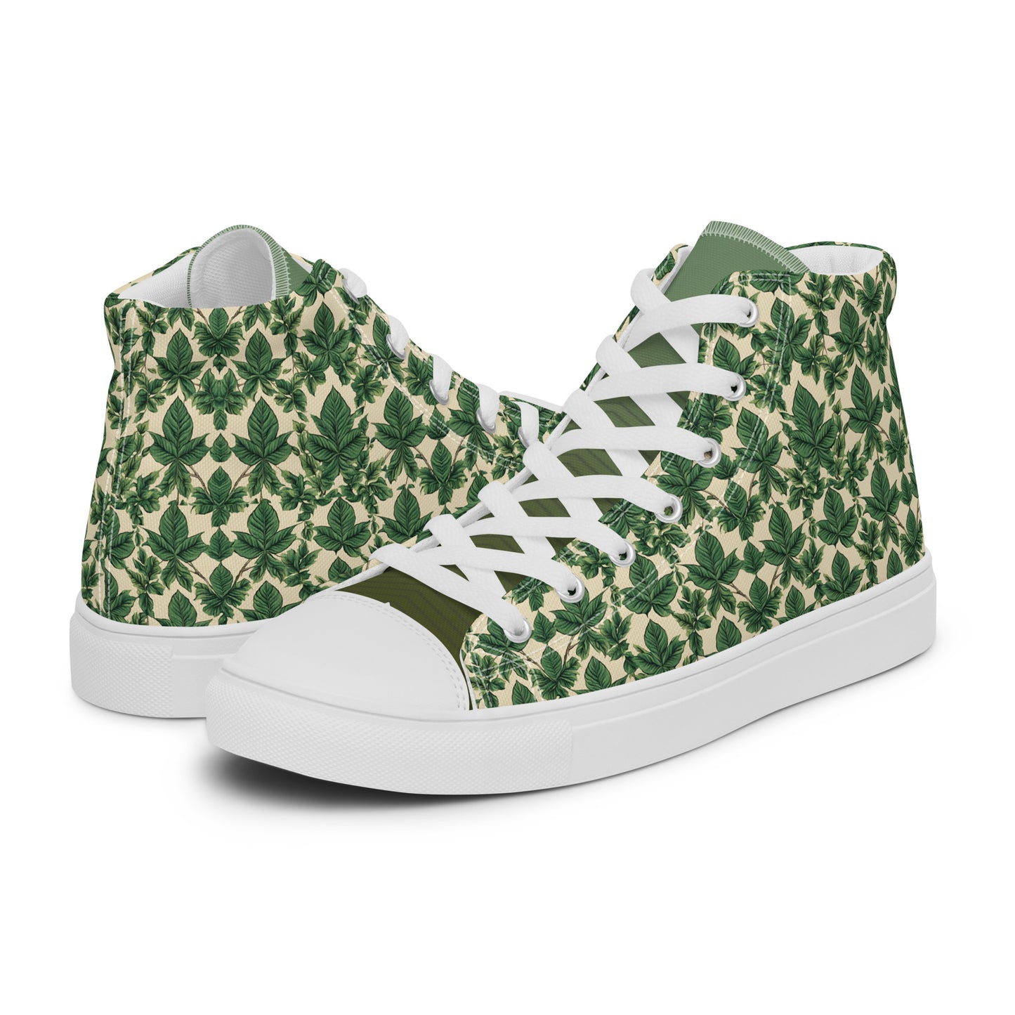 Women’s high top canvas shoes