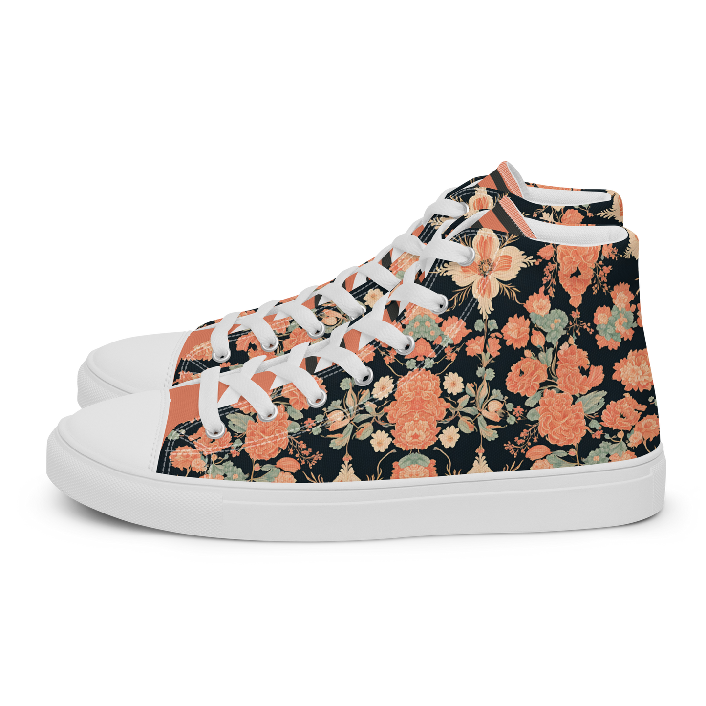 Women’s high top canvas shoes