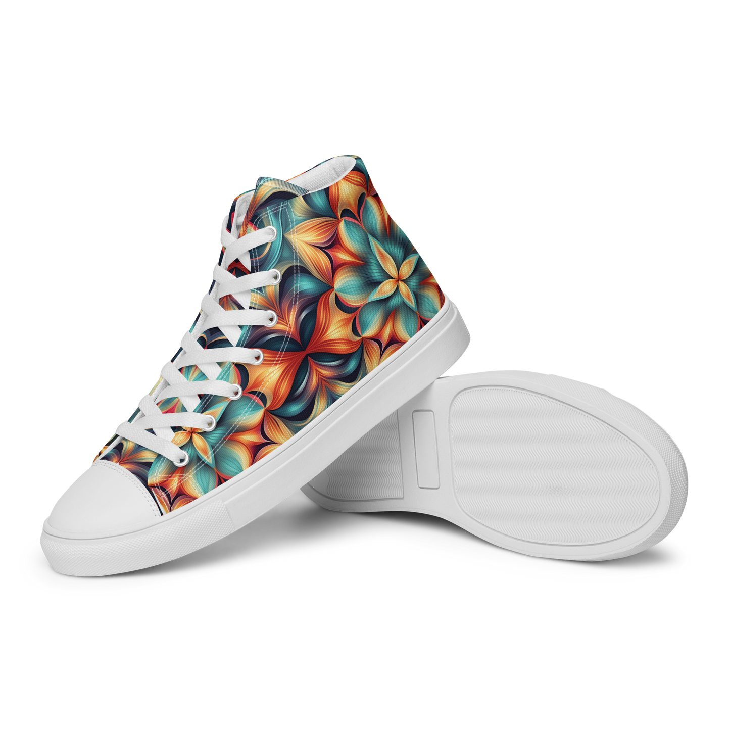 Women’s high top canvas shoes