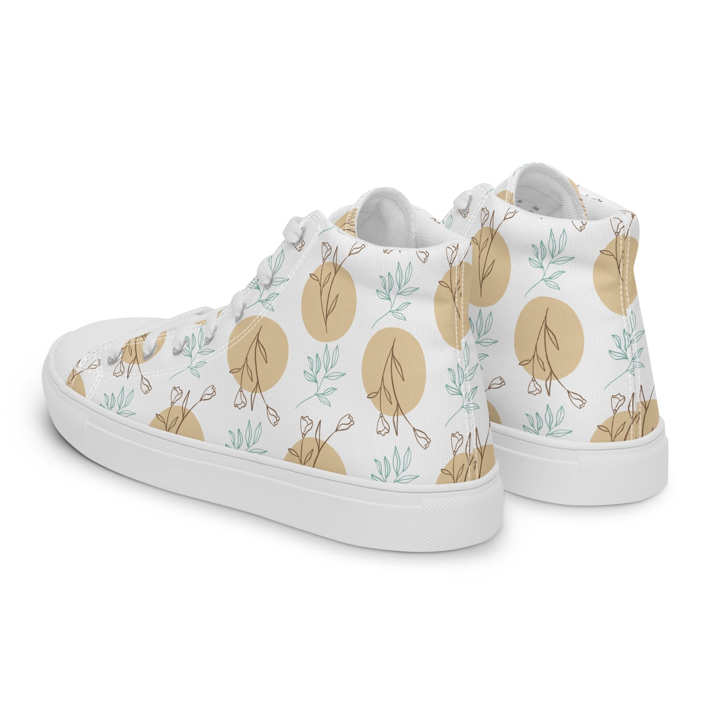 Women’s high top canvas shoes