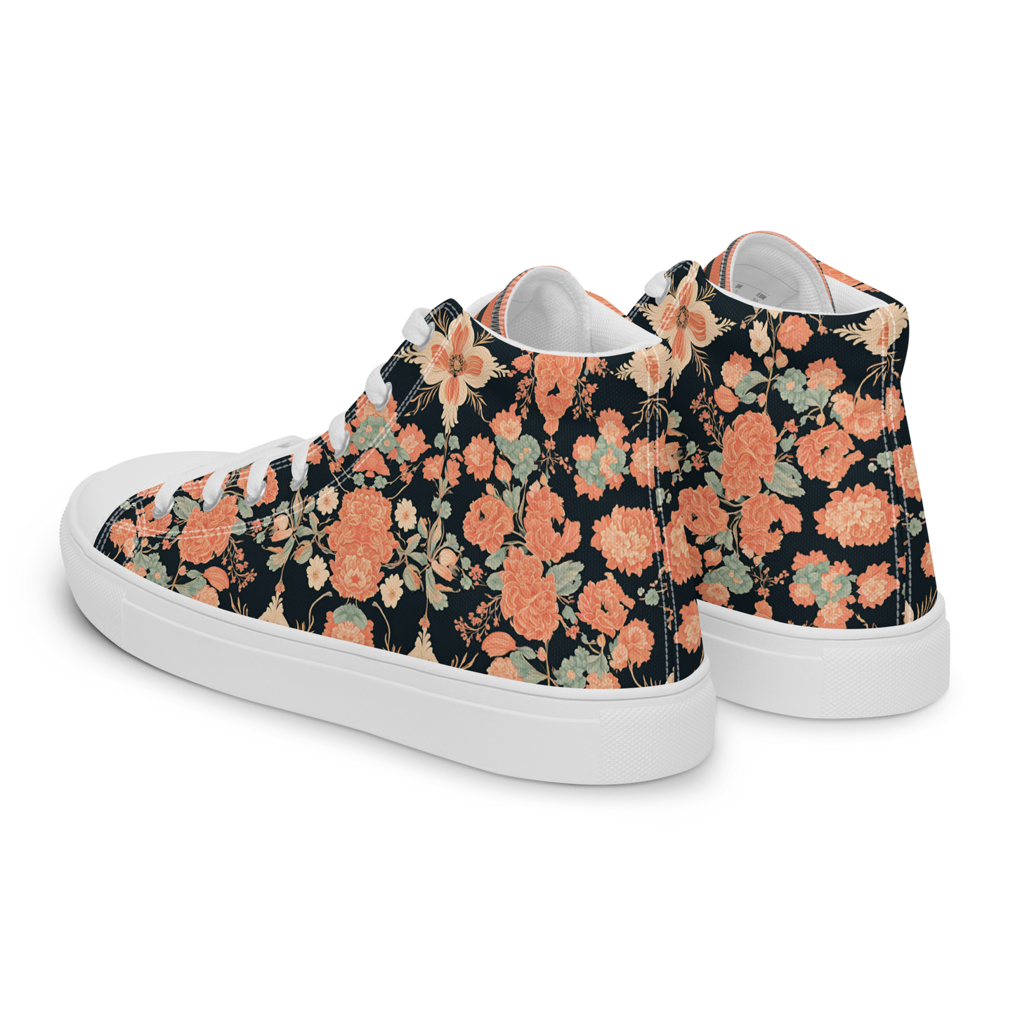 Women’s high top canvas shoes