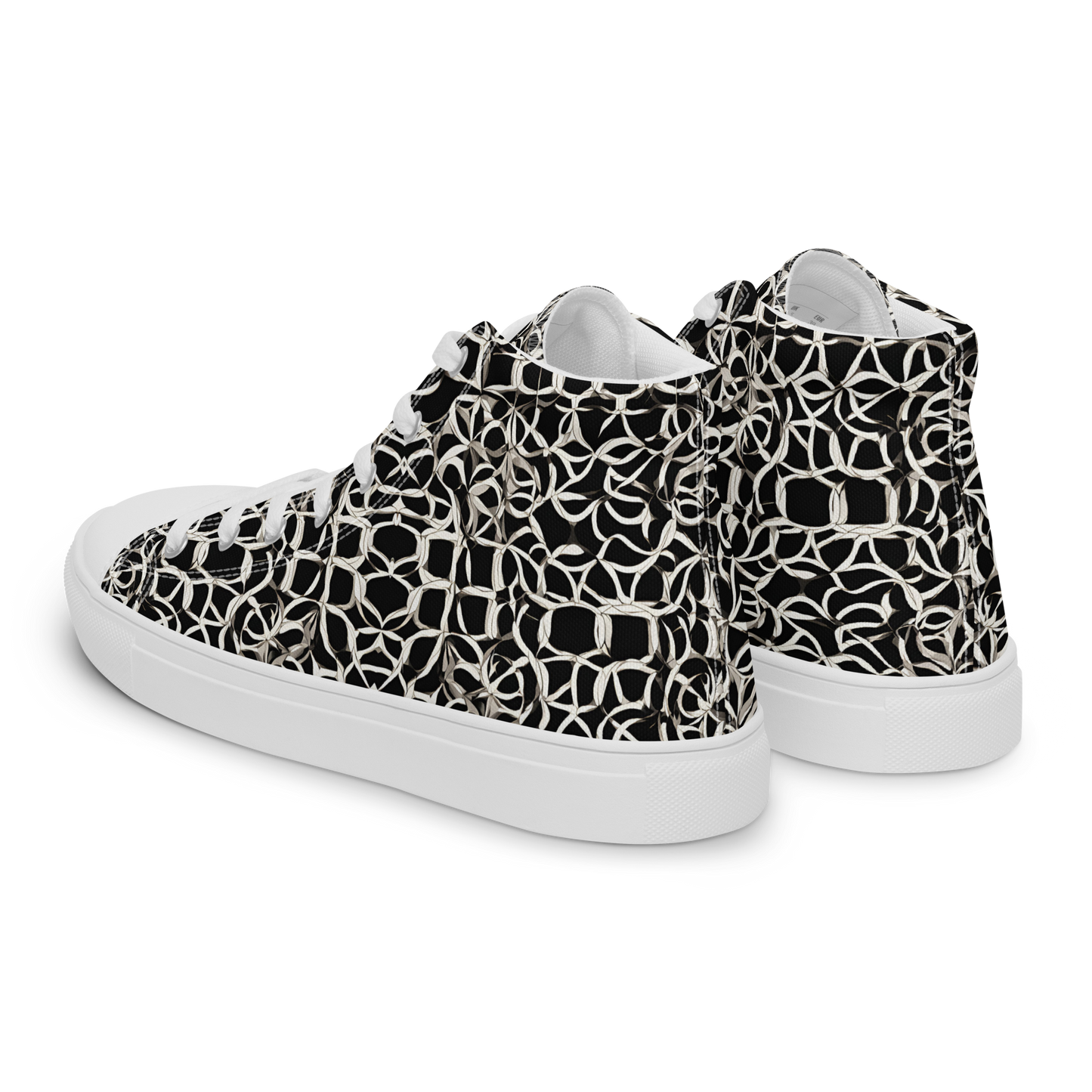 Women’s high top canvas shoes