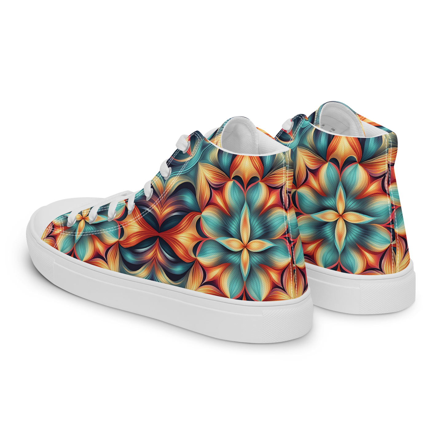 Women’s high top canvas shoes