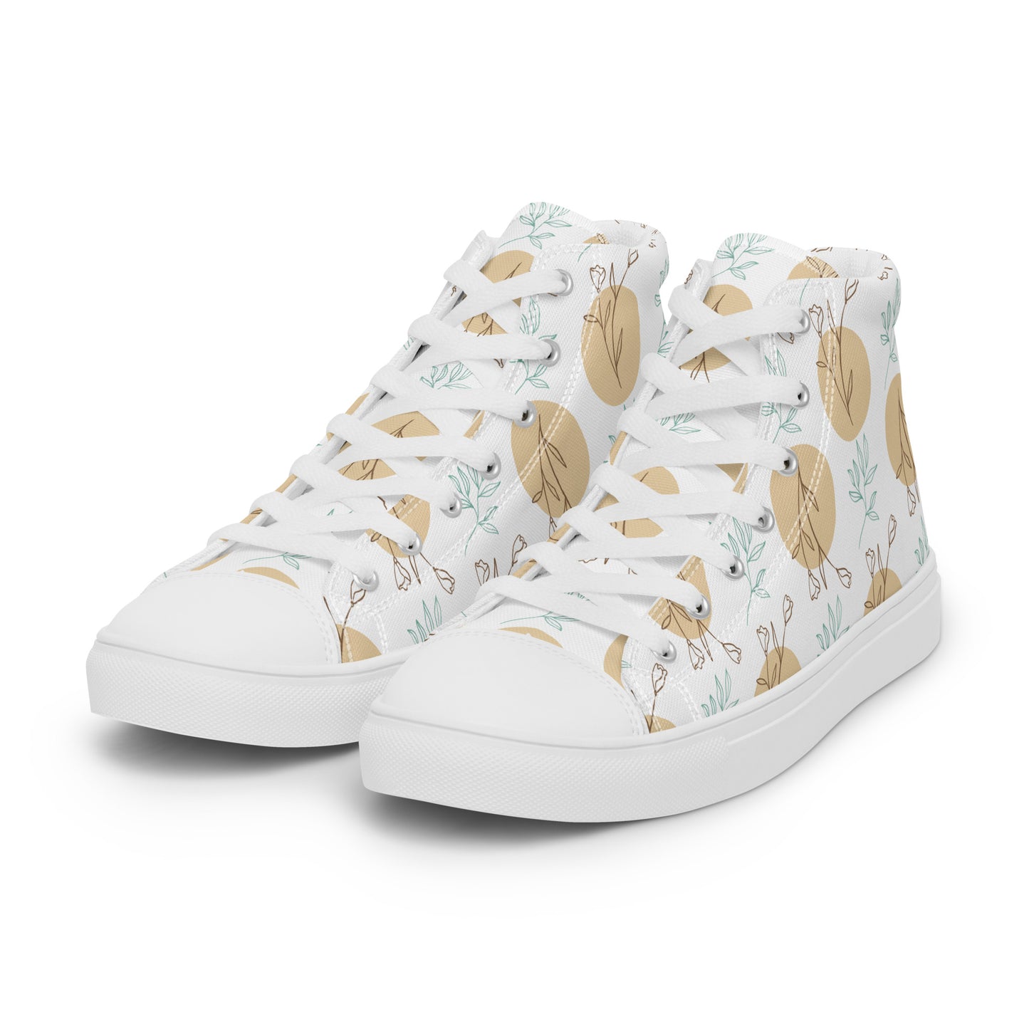 Women’s high top canvas shoes