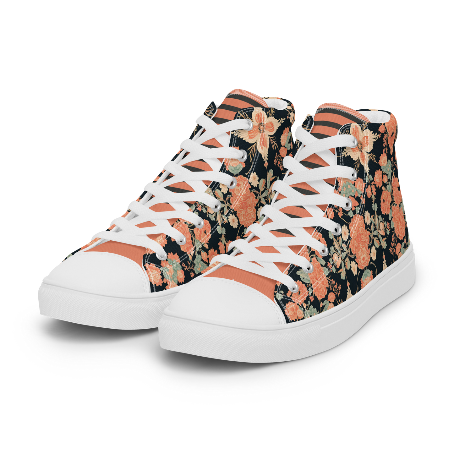 Women’s high top canvas shoes