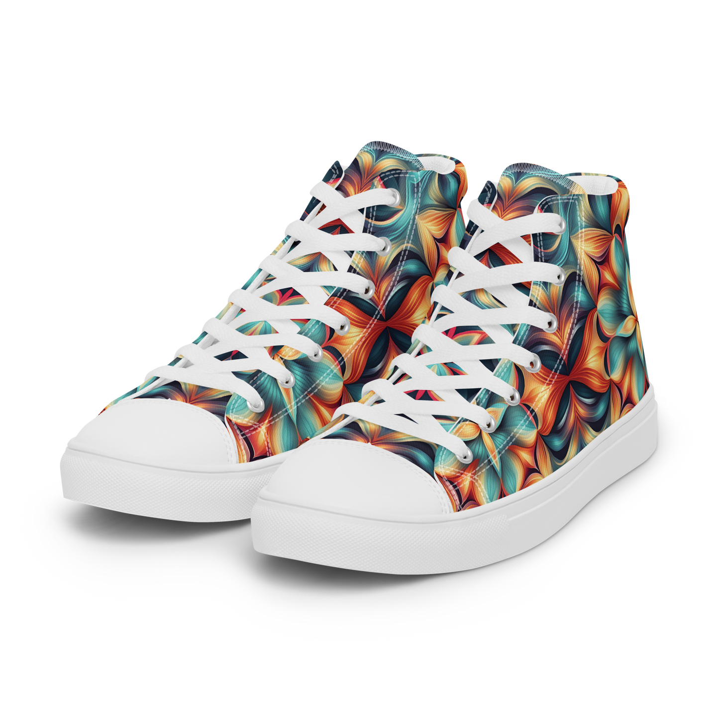 Women’s high top canvas shoes