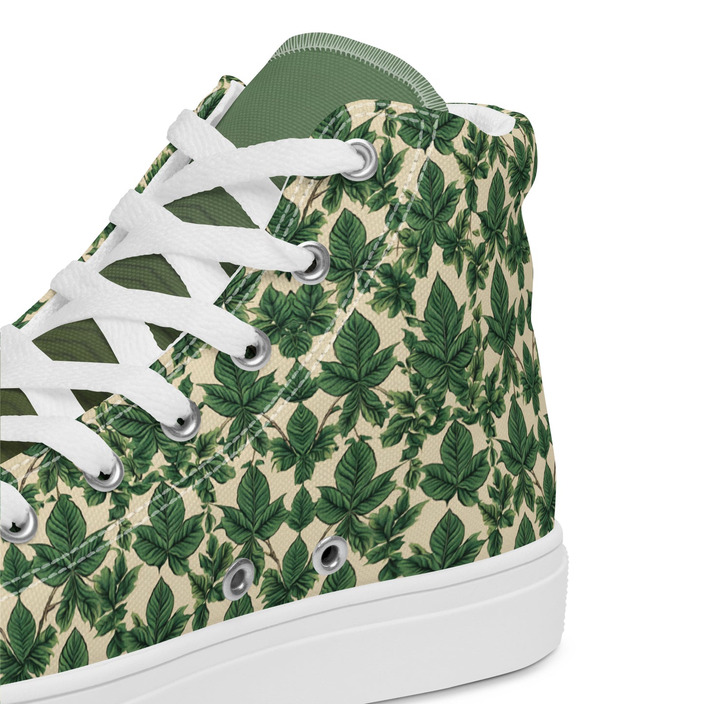 Women’s high top canvas shoes