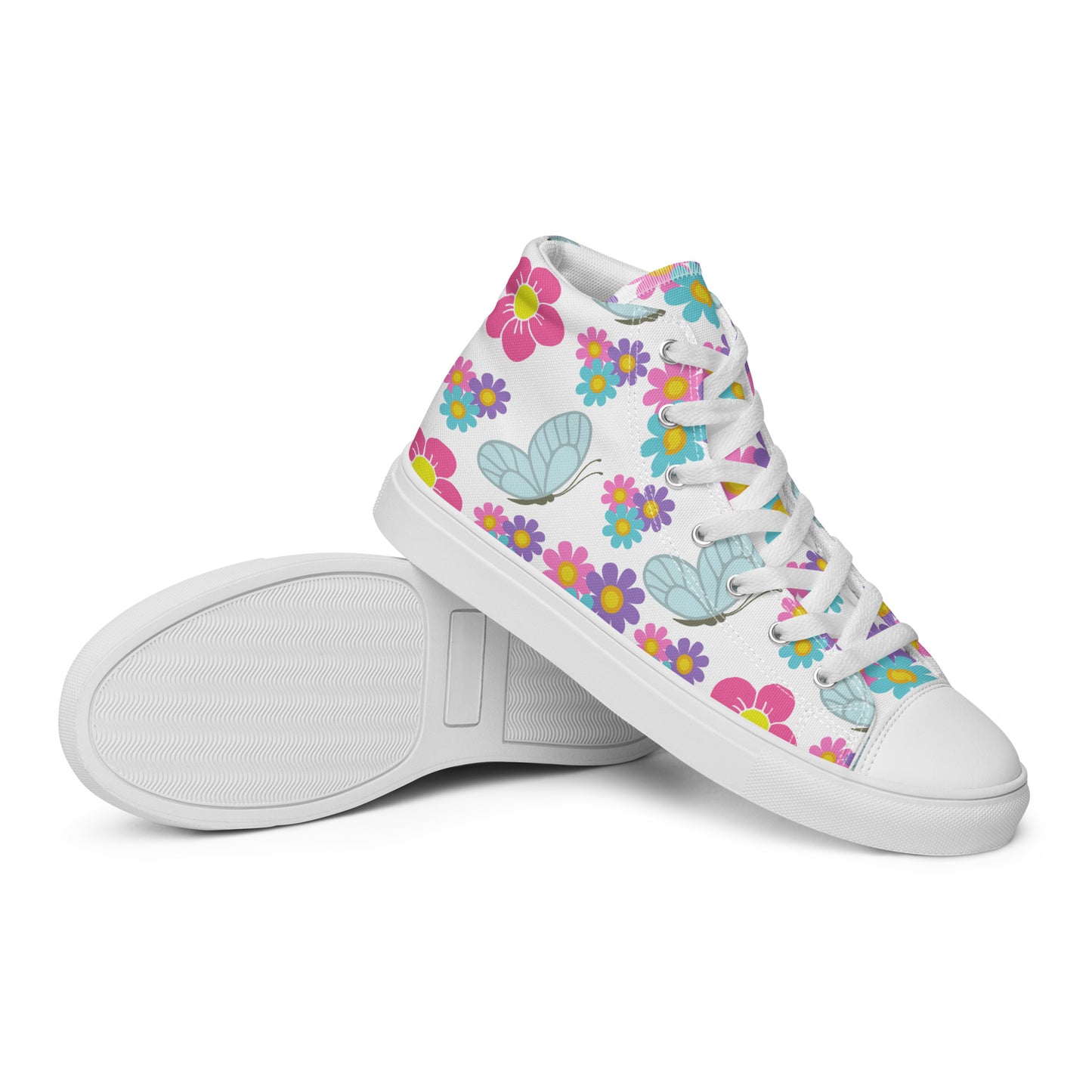 Women’s high top canvas shoes