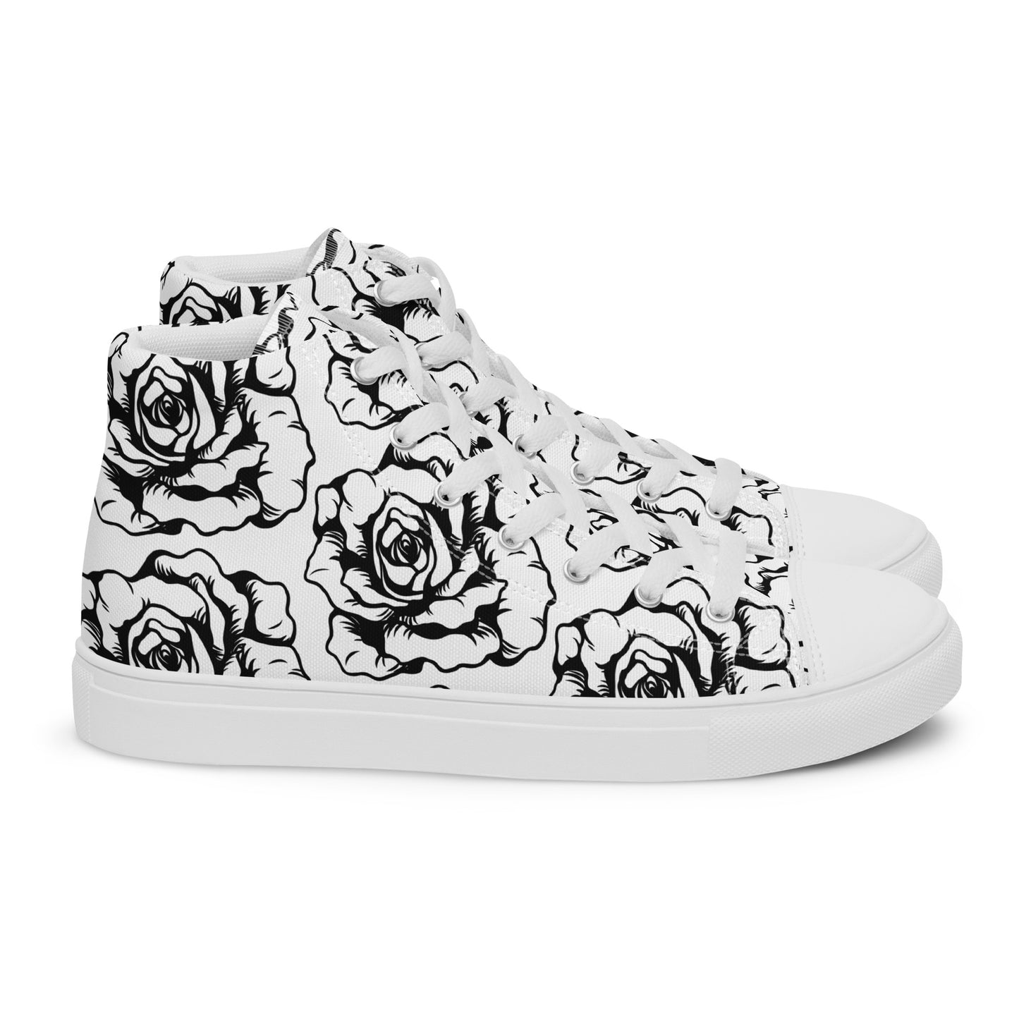 Women’s high top canvas shoes