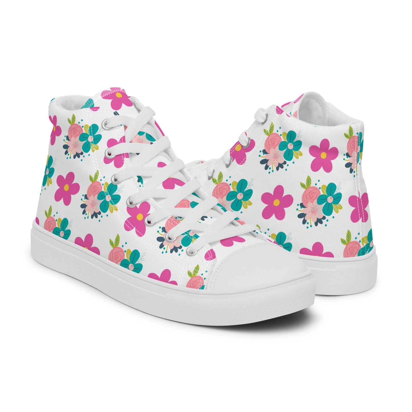 Women’s high top canvas shoes