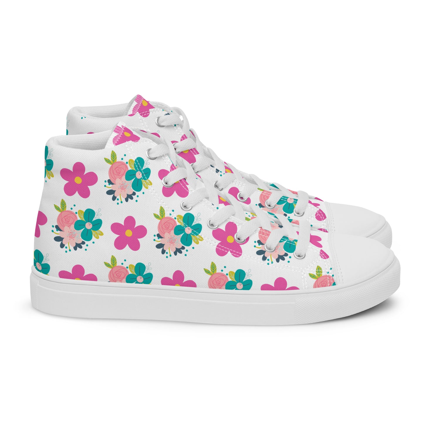 Women’s high top canvas shoes