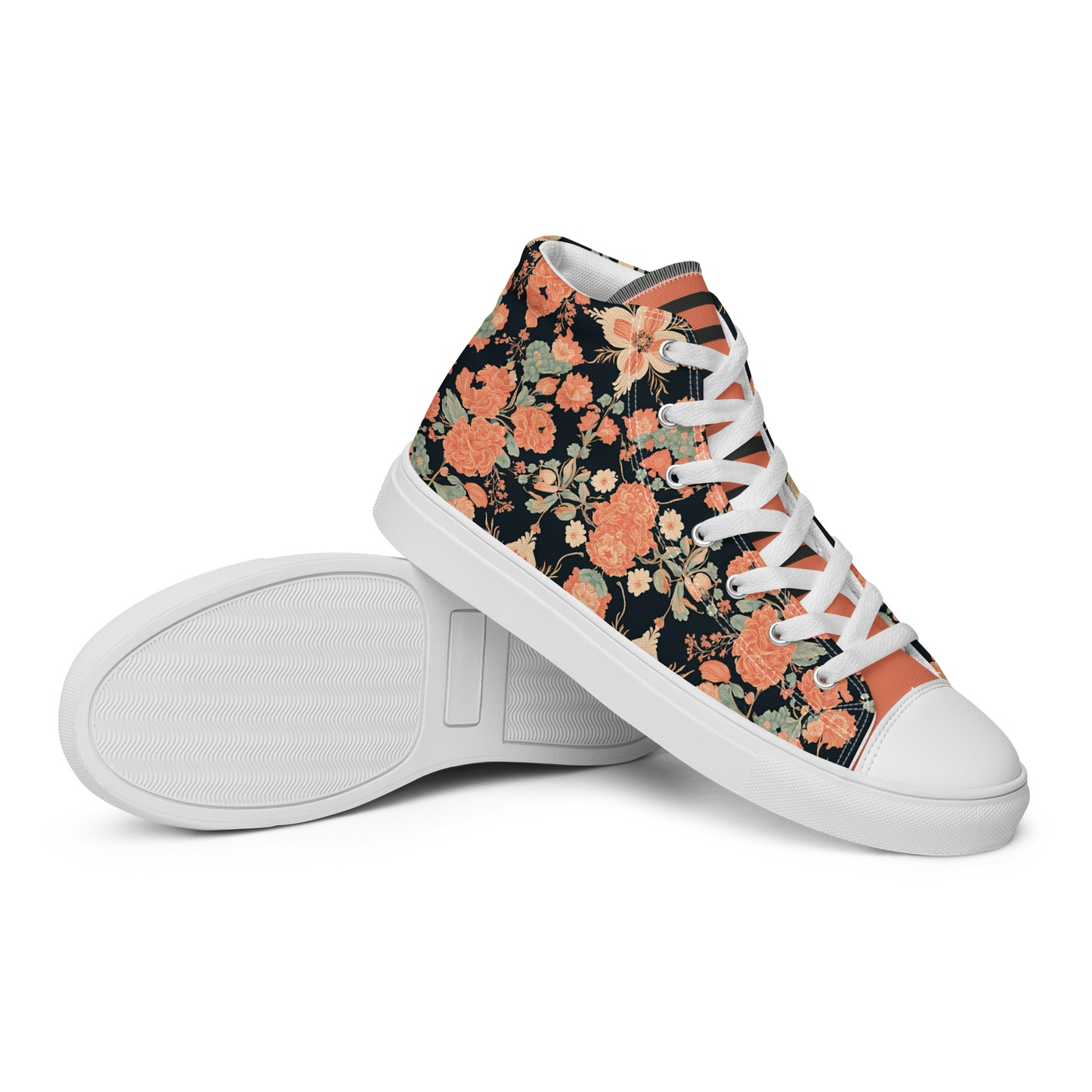 Women’s high top canvas shoes