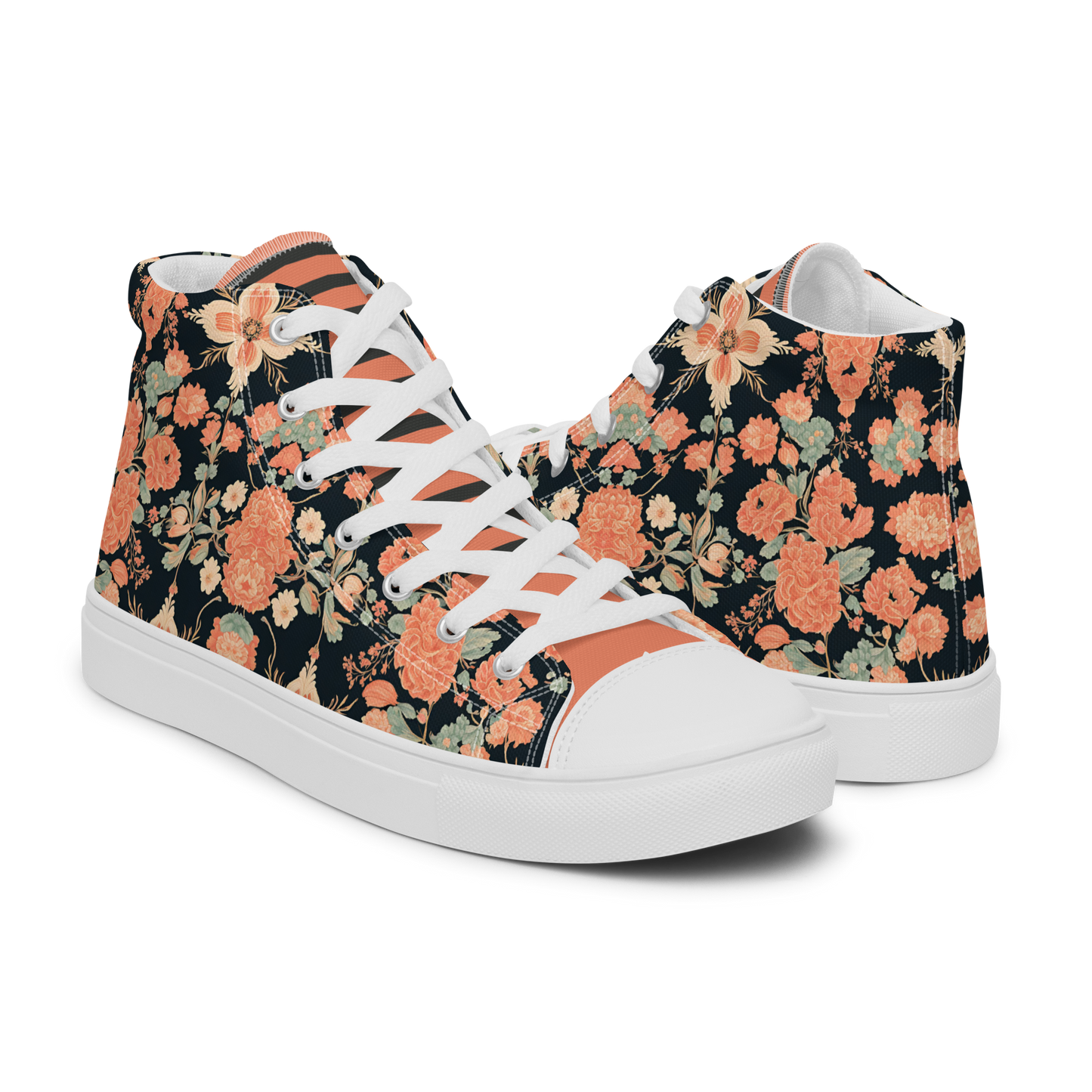 Women’s high top canvas shoes