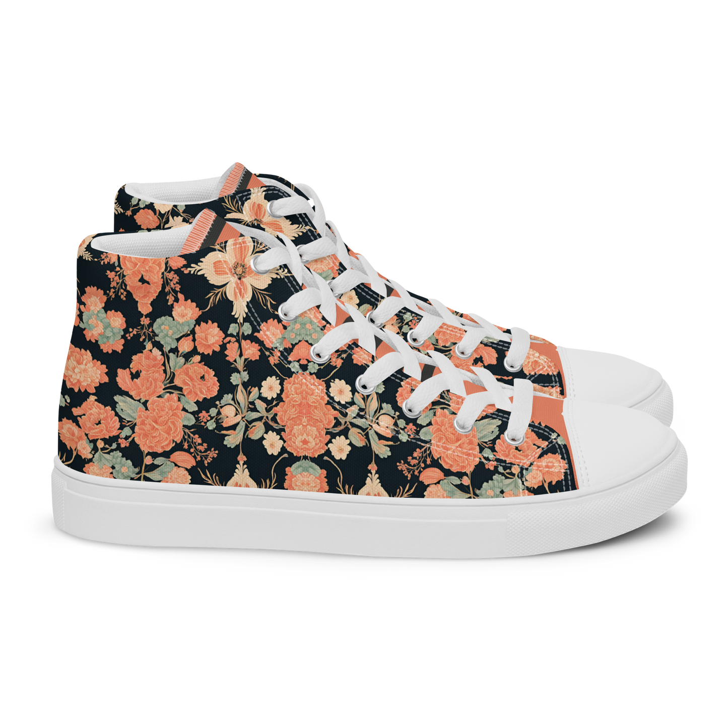 Women’s high top canvas shoes