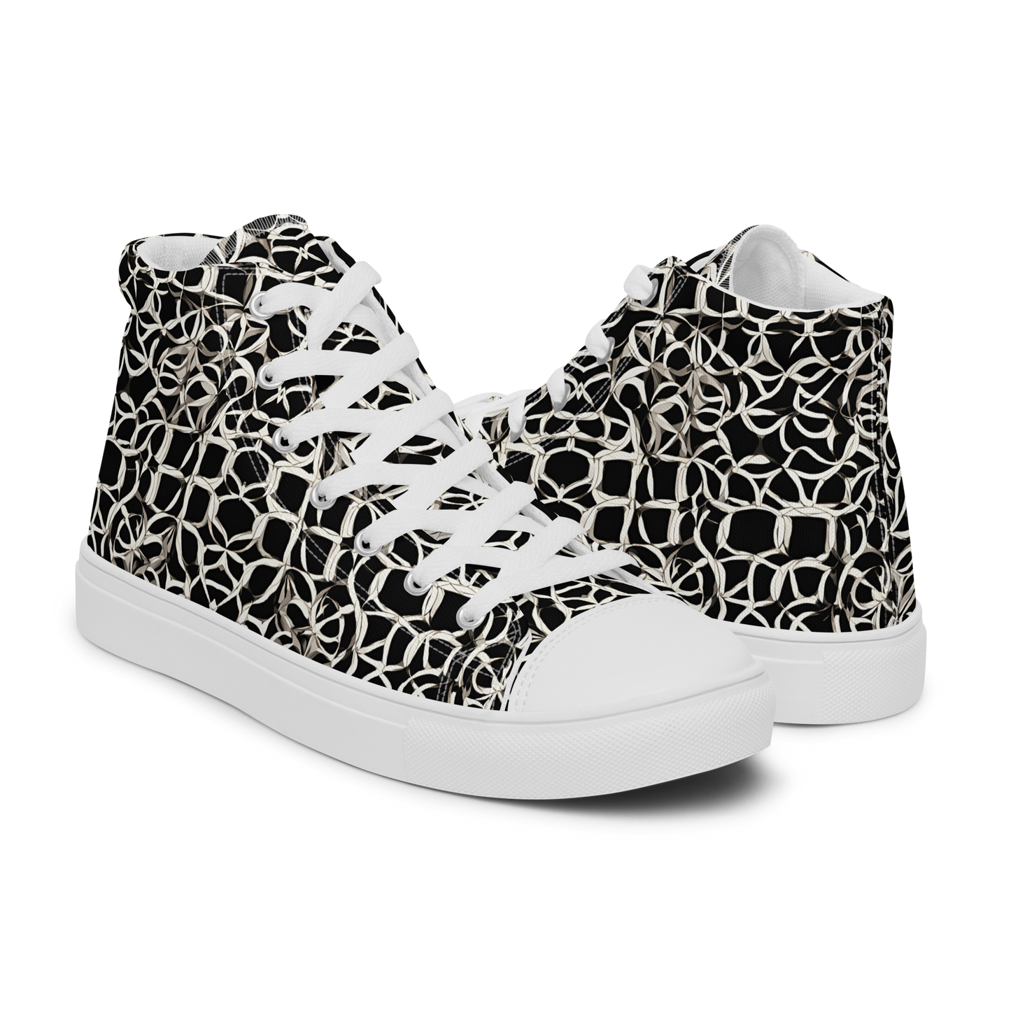 Women’s high top canvas shoes