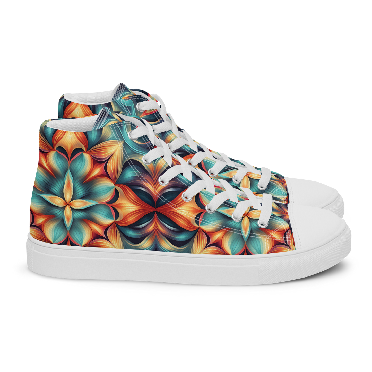 Women’s high top canvas shoes