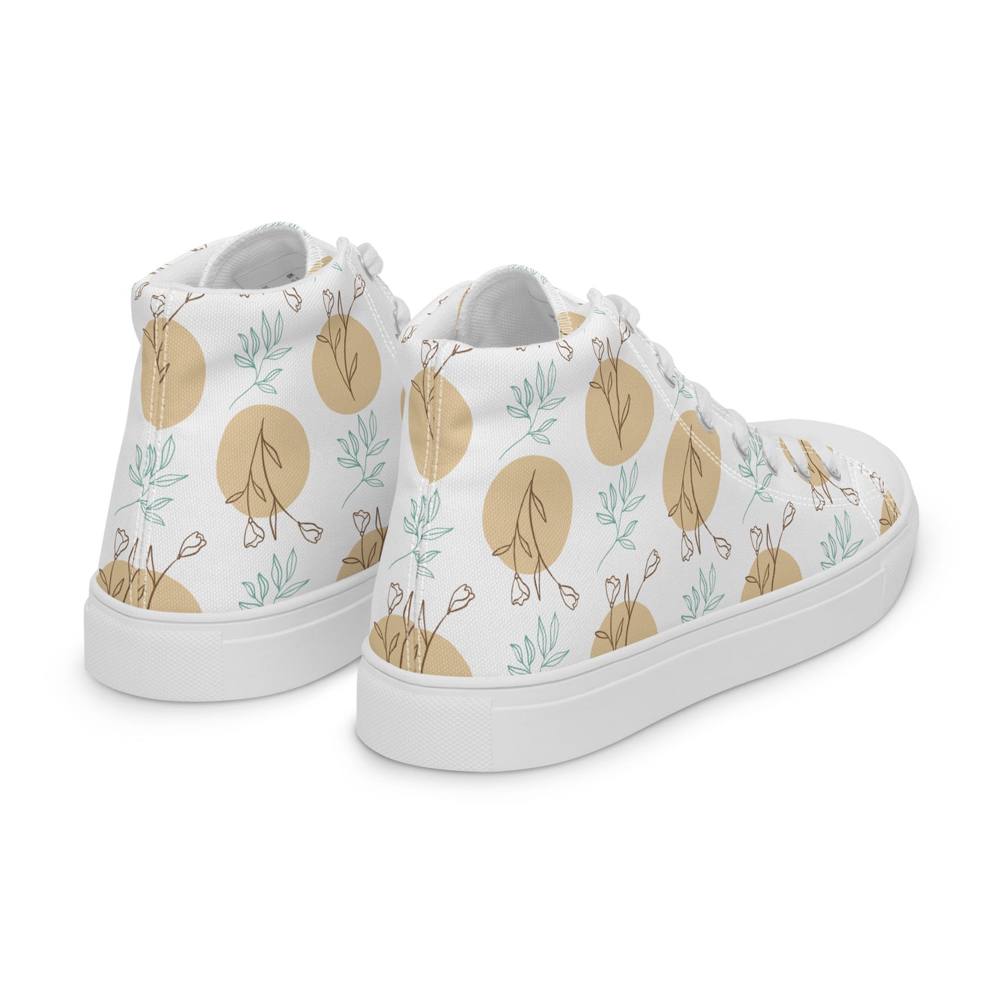 Women’s high top canvas shoes