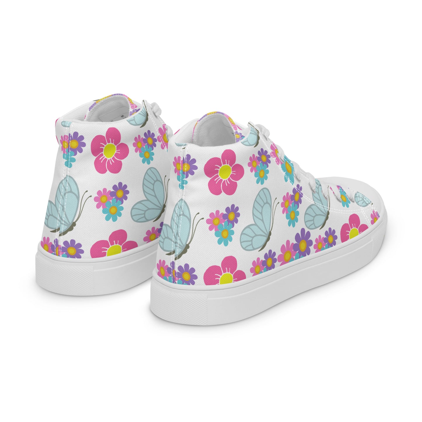 Women’s high top canvas shoes