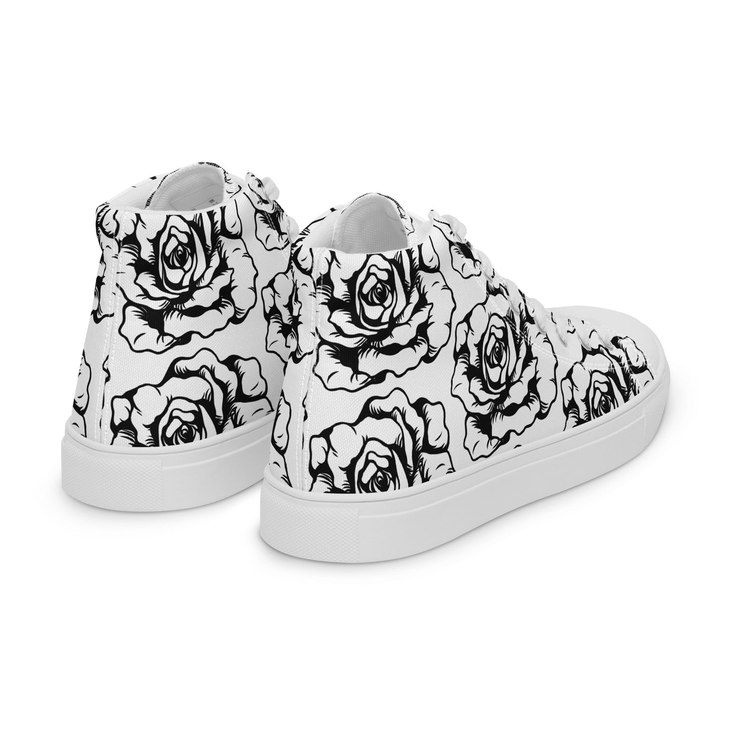 Women’s high top canvas shoes